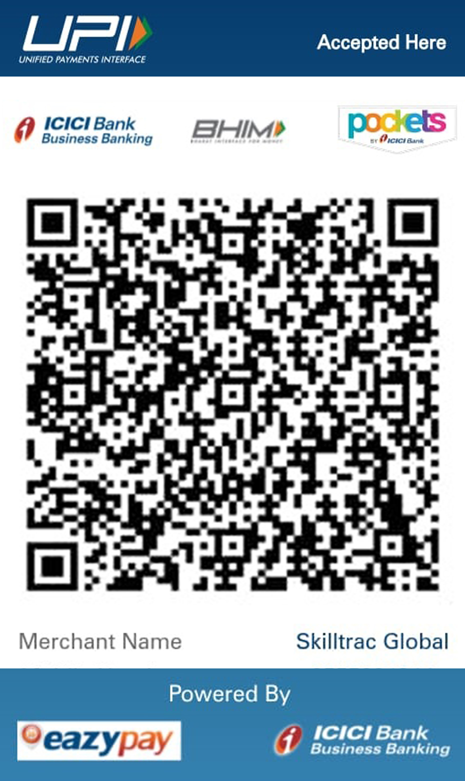 ICICI UPI QR Code